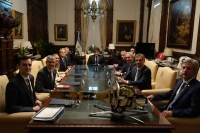 Milei recibió al secretario del Tesoro de EE.UU, quién le expresó el respaldo al acuerdo con el FMI