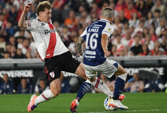 River Plate:  Facundo Colidio sufrió un desgarro y no estará en el Superclásico ante Boca
