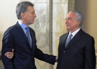 Macri recibe en Olivos a Michel Temer