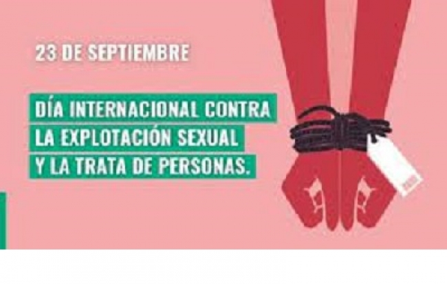 23 de septiembre: Día Internacional contra la explotación sexual y la trata de personas