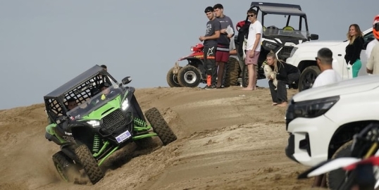 La Justicia prohibió las 4x4 y UTV en La Frontera, Pinamar