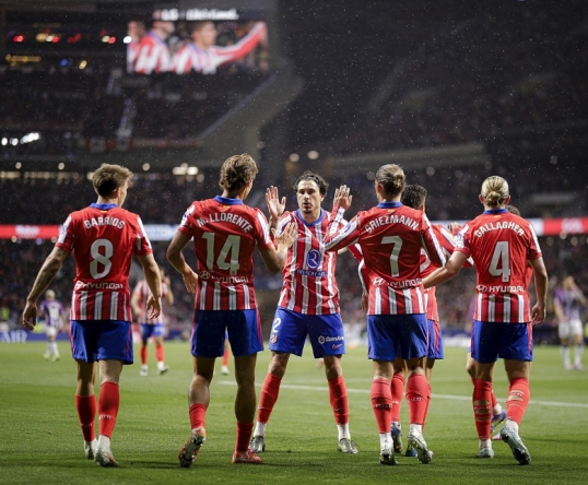 LaLiga de España: Atlético de Madrid goleó al Valladolid