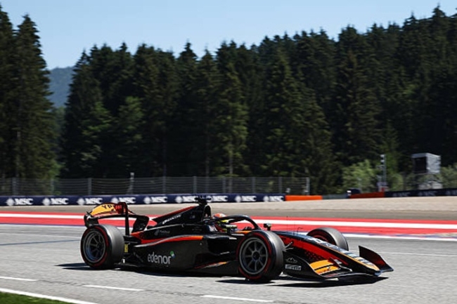 Fórmula 2: El argentino Nicolás Varrone llegó 17.° en el Gran Premio de Austria