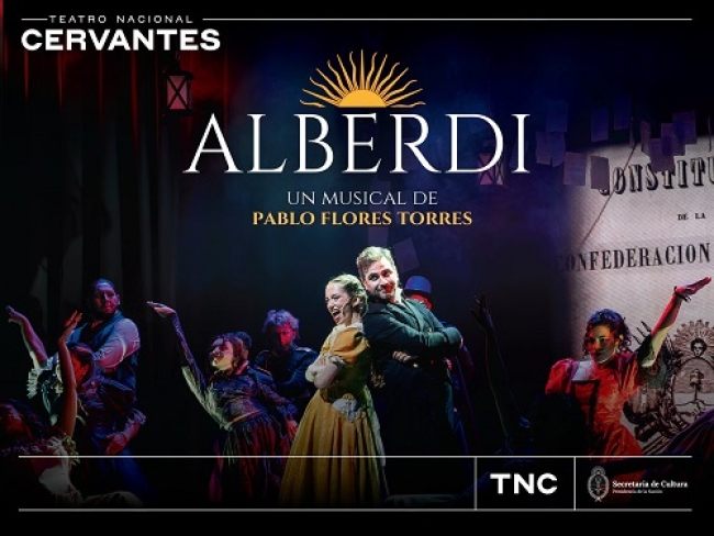 Se estrena Alberdi, el musical en el Teatro Nacional Cervantes