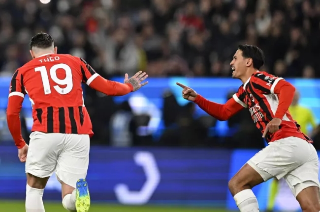 Milan venció al Inter y se consagró de la Supercopa de Italia