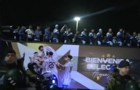 Gracias Equipo: La selección Argentina subcampeona Mundial llegó al país