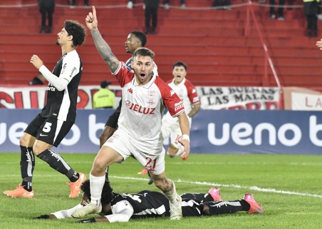 Copa Sudamericana grupo C: Huracán, le ganó por 1-0 a Corinthians de Brasil