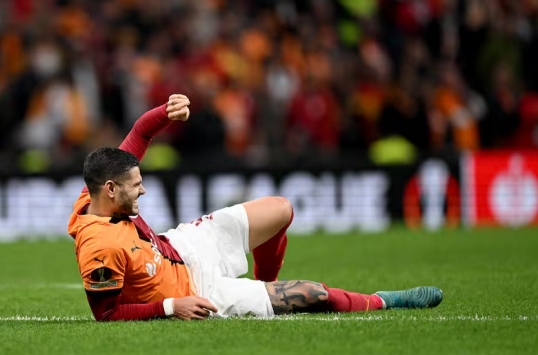 Mauro Icardi, se lesiono durante el partido del Galatasaray ante el Tottenham