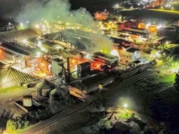 Santa Fe: Incendió una planta de Vicentin y alertaron por la presencia de material tóxico