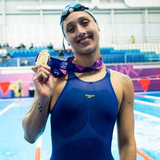 Juegos Panamericanos Junior: La nadadora Agostina Hein conquistó su tercera medalla de oro