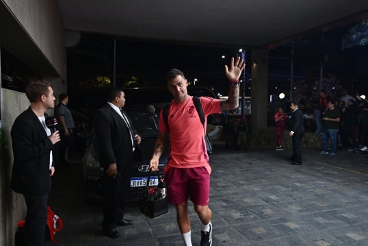 Copa Libertadores: River arribó a Brasil para jugar ante Atlético Mineiro