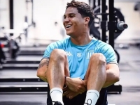 Juan Fernando Quintero se despidió de Racing