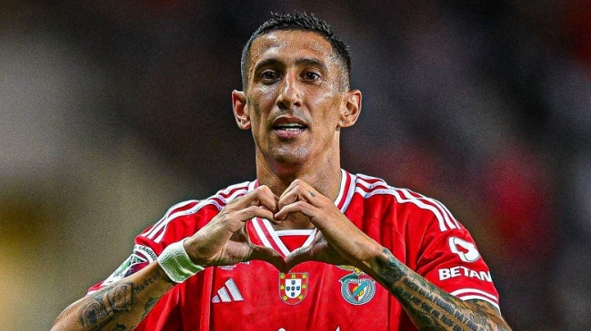 Ángel Di María aceptó la propuesta del Benfica de Portugal, para seguir un año más