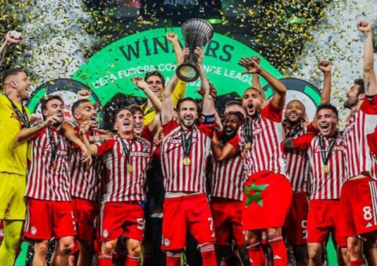 Olympiacos de Grecia venció a Fiorentina y se consagró campeón de la UEFA Conference League