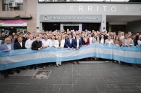 Axel Kicillof se reunió decenas de intendentes del país