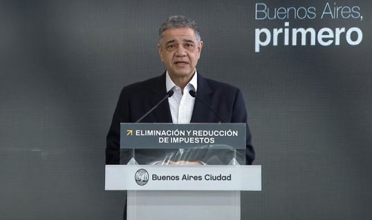 Jorge Macri anunció eliminación y reducción de impuestos