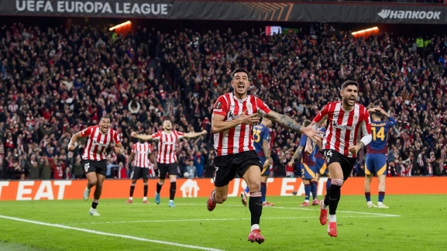 Europa League: Athletic Bilbao eliminó a la Roma