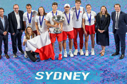 United Cup: Polonia logró el campeonato al vencer a Suiza en la final